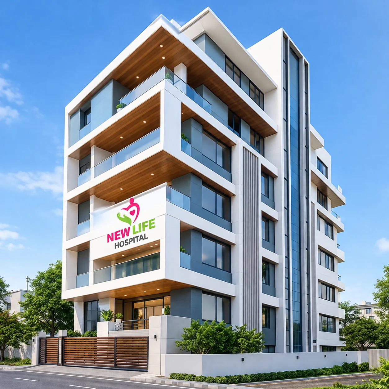 New Life IVF Hospital building in Malegaon